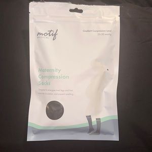 Maternity compression socks.